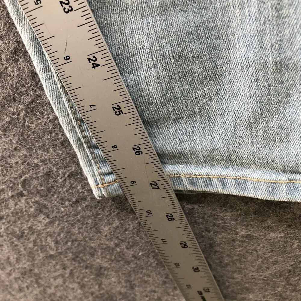 Old Navy Girls 12 Plus Super Skinny‎ Jeans Blue Light Wash Distressed Adjustable